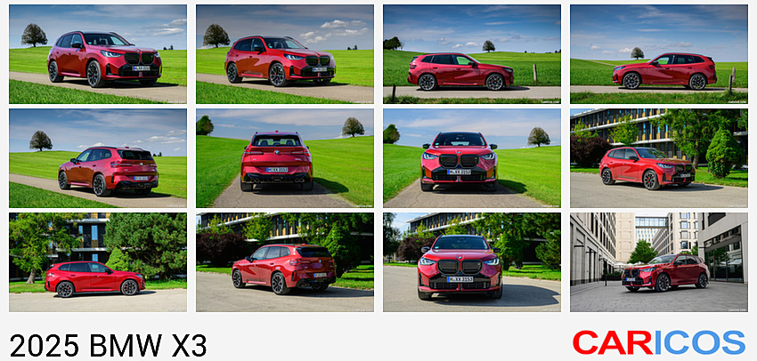 BMW X3 | 2025MY |  M50 xDrive | Front Three-Quarter
