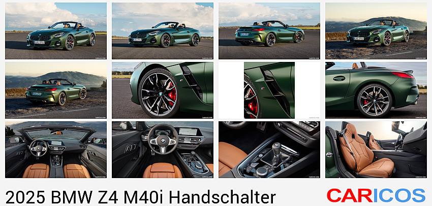 BMW Z4 M40i Handschalter | 2025MY | Front Three-Quarter