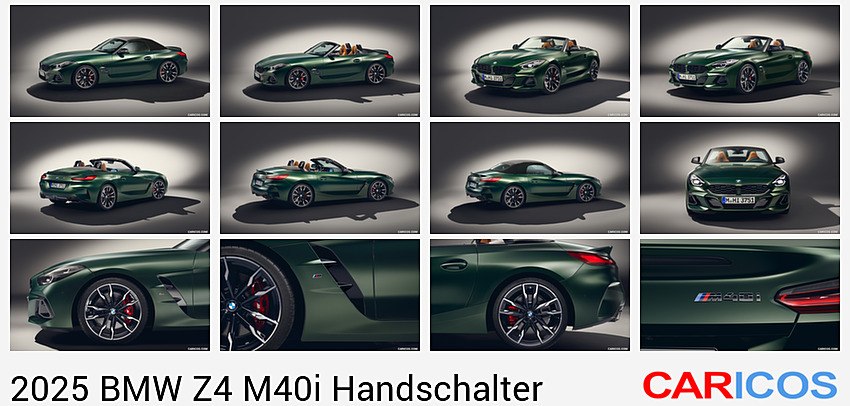 BMW Z4 M40i Handschalter | 2025MY | Front Three-Quarter