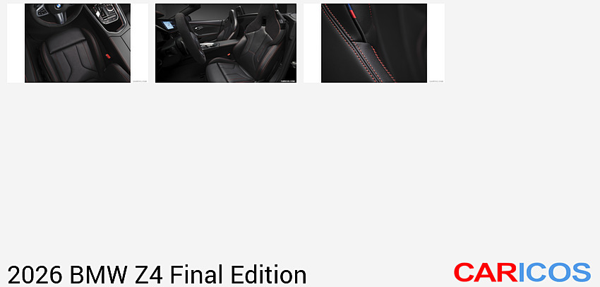 BMW Z4 Final Edition | 2026MY | Interior