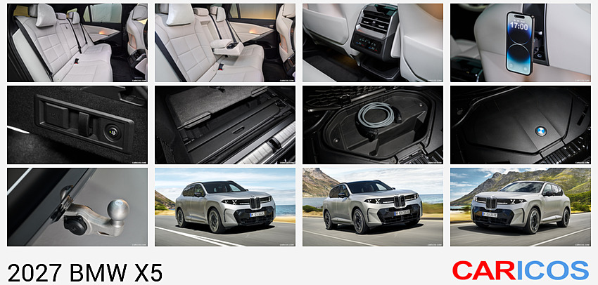 2027 BMW iX5 60 | Interior, Rear Seats