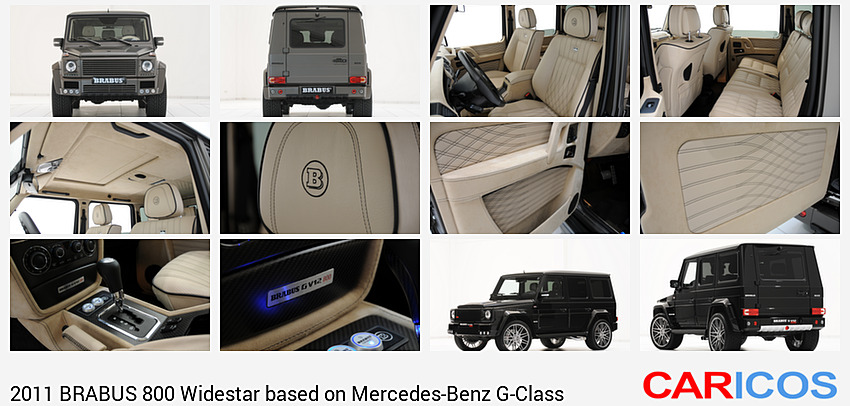 11 Brabus 800 Widestar Based On Mercedes Benz G Class Caricos