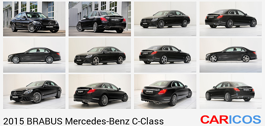 Brabus Tuning Program for W205 C-Class with AMG Sports Package