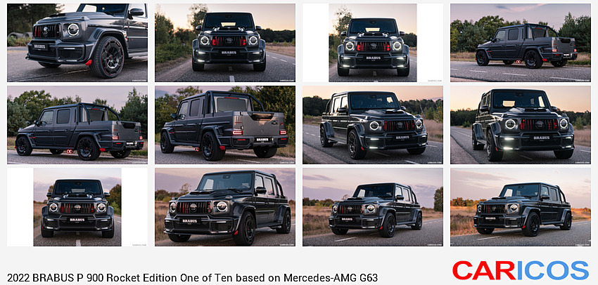 BRABUS P 900 Rocket Edition One of Ten based on Mercedes-AMG G63