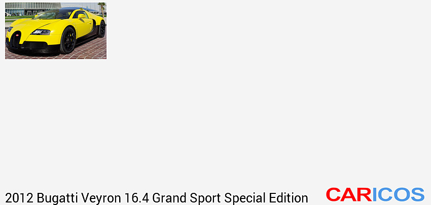 Bugatti Veyron 16.4 Grand Sport Special Edition (2012) | Front