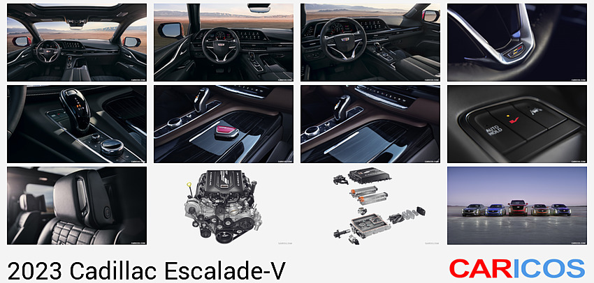 2023 Cadillac Escalade V Interior 2023 Cadillac Escalade V Caricos