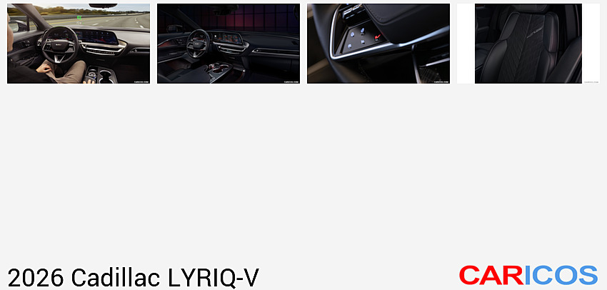 Cadillac LYRIQ-V | 2026MY | Interior, Cockpit