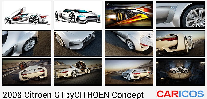 2008 Citroen GTbyCitroen Concept | Design Sketch
