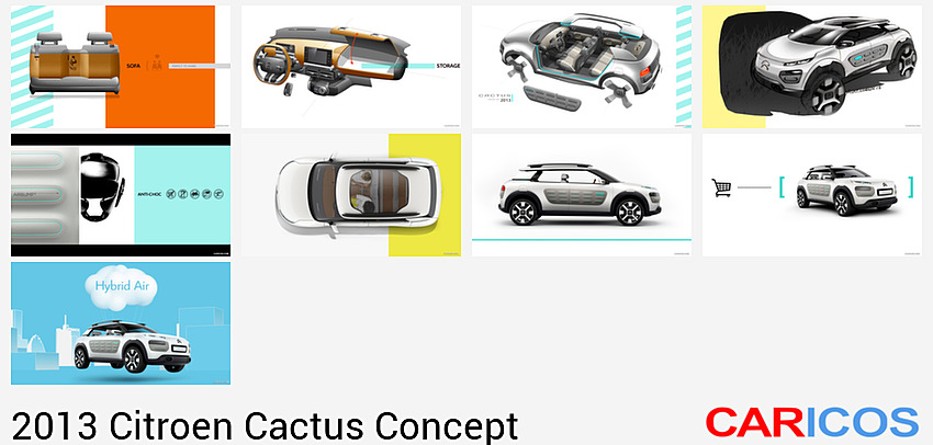 Citroen Cactus Concept | 2013MY |   | Design Sketch