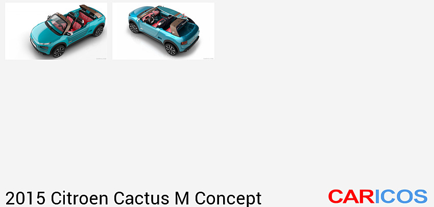 Citroen Cactus M Concept | 2015MY |   | Top