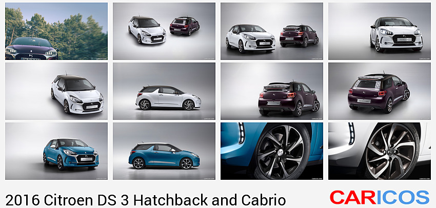 The DS3 Hatchback and Cabrio