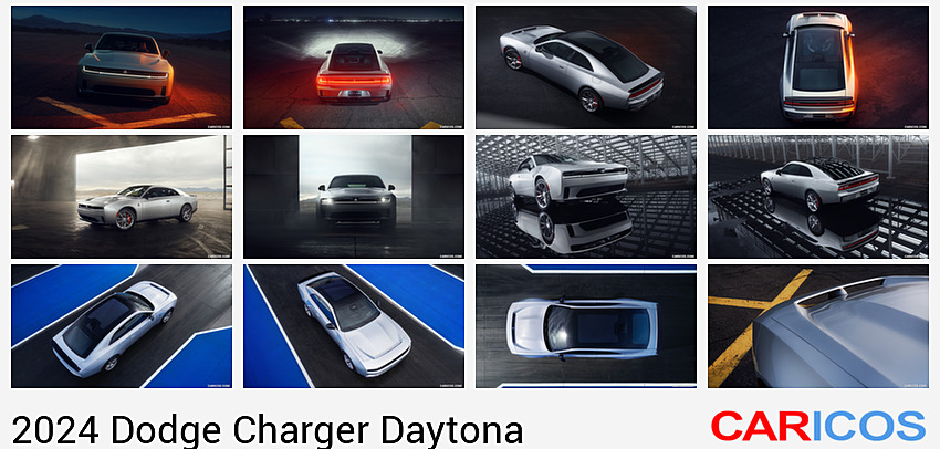 Dodge Charger Daytona | 2024MY |  Scat Pack (Color: Triple Nickel) | Front