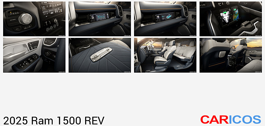 Ram 1500 REV | 2025MY | Interior, Detail