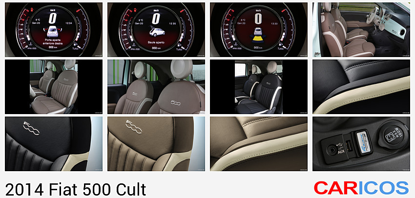Fiat 500 Cult | 2014MY | | Instrument Cluster