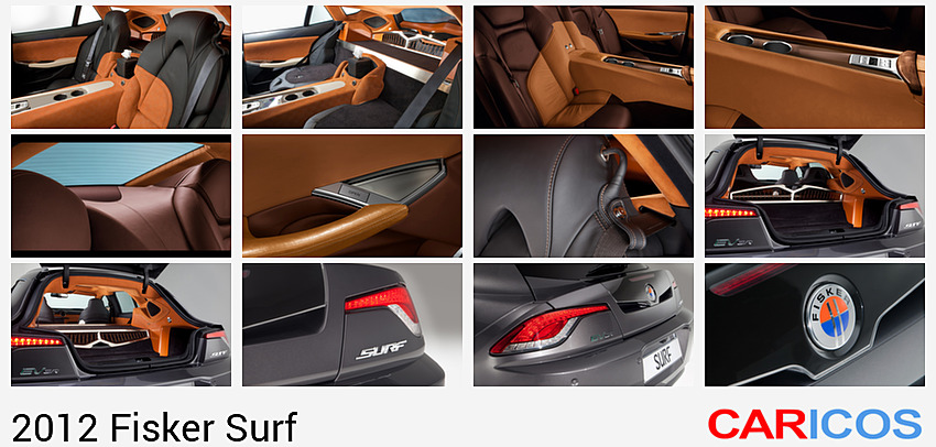 Fisker Surf | 2012MY |   | Interior Rear Seats