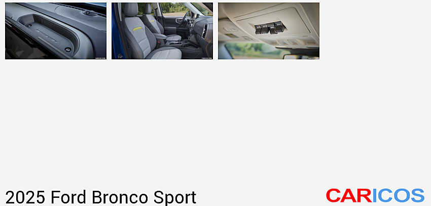Ford Bronco Sport | 2025MY | Interior, Detail