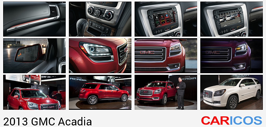 GMC Acadia | 2013MY |  Dash | 