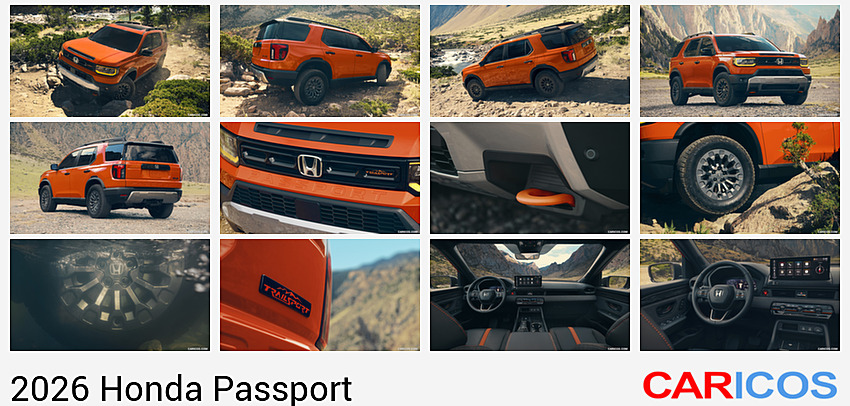 Honda Passport | 2026MY | Front Three-Quarter