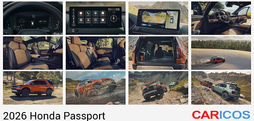 Honda Passport | 2026MY | Digital Instrument Cluster
