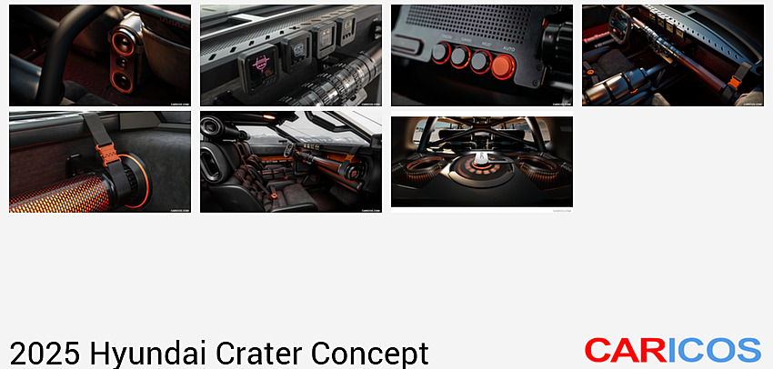 Hyundai Crater Concept | 2025MY | Interior, Detail