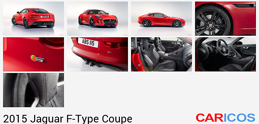 Jaguar F-Type Coupe | 2015MY |  Salsa Red | Rear