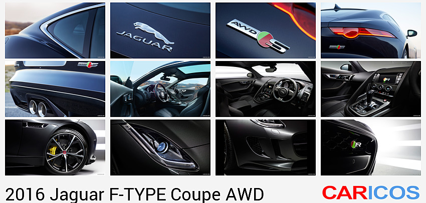2016 Jaguar F-TYPE S Coupe AWD (Blackberry) | Detail