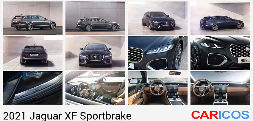 Jaguar XF Sportbrake | 2021MY | Rear Three-Quarter