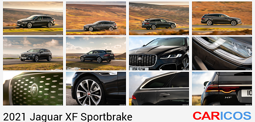 Jaguar XF Sportbrake | 2021MY | Front Three-Quarter
