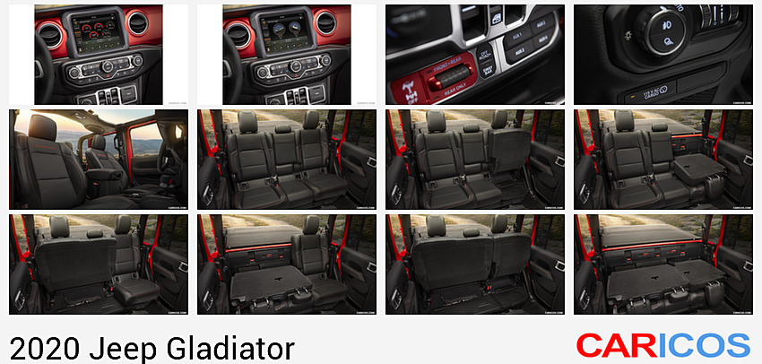 Jeep Gladiator | 2020MY | Central Console