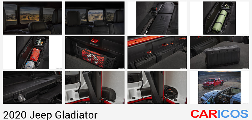 Jeep Gladiator | 2020MY | Interior, Detail