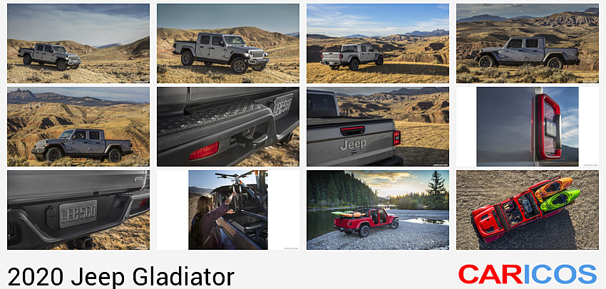 Jeep Gladiator | 2020MY |  Overland | Front Three-Quarter