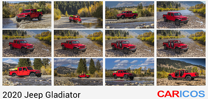 Jeep Gladiator | 2020MY |  Rubicon | Front Three-Quarter