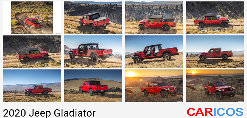 Jeep Gladiator | 2020MY |  Rubicon | Rear Three-Quarter