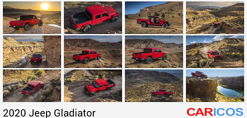 Jeep Gladiator | 2020MY |  Rubicon | Rear Three-Quarter