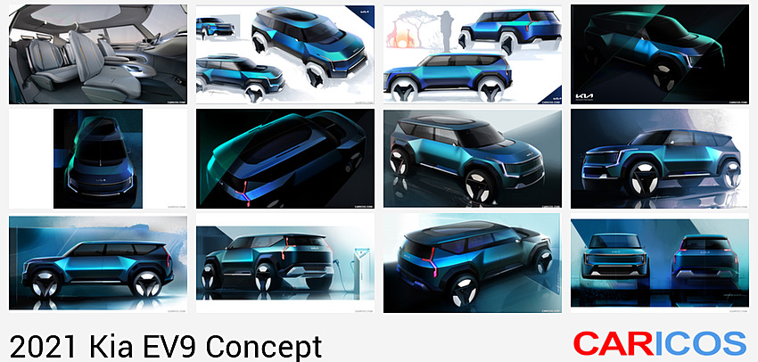 Kia EV9 Concept | 2021MY | Interior, Seats