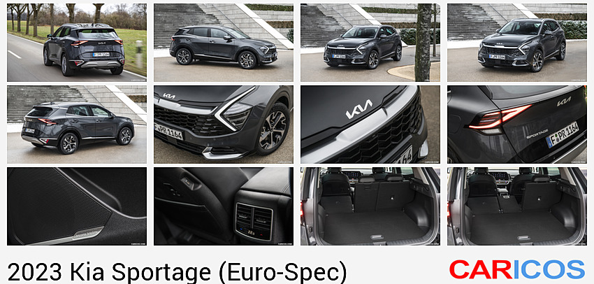 2023 Kia Sportage (Color: Penta Metal; Euro-Spec) | Rear