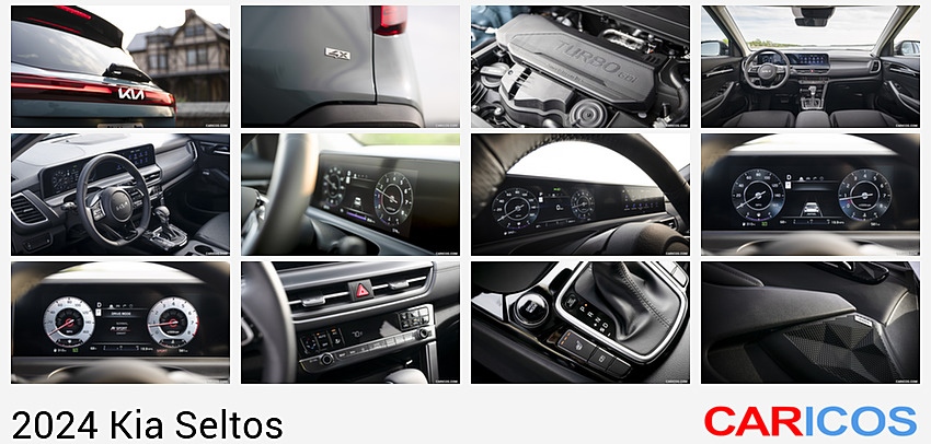 Kia Seltos | 2024MY |  (Color: Pluton Blue) | Detail