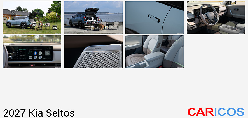 Kia Seltos | 2027MY |  Hybrid | Rear Three-Quarter