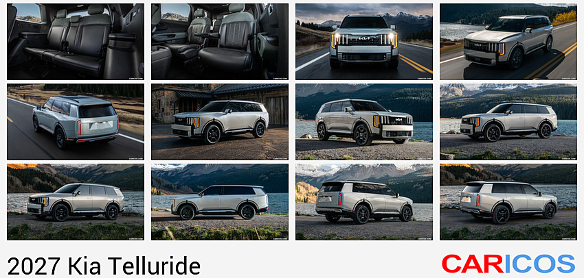 Kia Telluride | 2027MY |  HEV X-Line | Interior, Rear Seats