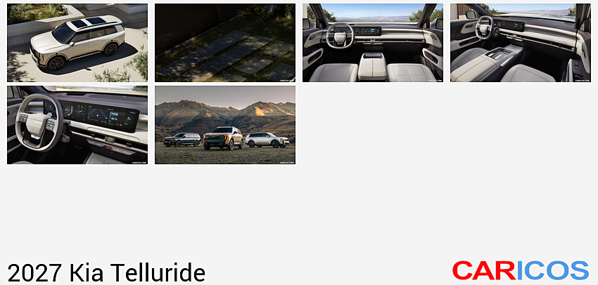 Kia Telluride | 2027MY |  HEV SXP | Front Three-Quarter