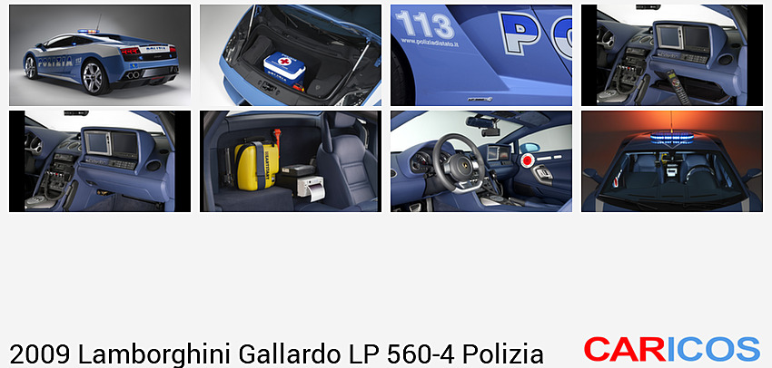 Lamborghini Gallardo LP 560-4 Polizia | Rear