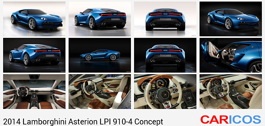 2014 Lamborghini Asterion LPI 910-4 Concept | Caricos