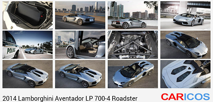 Lamborghini Aventador LP 700-4 Roadster | 2014MY |   | Trunk