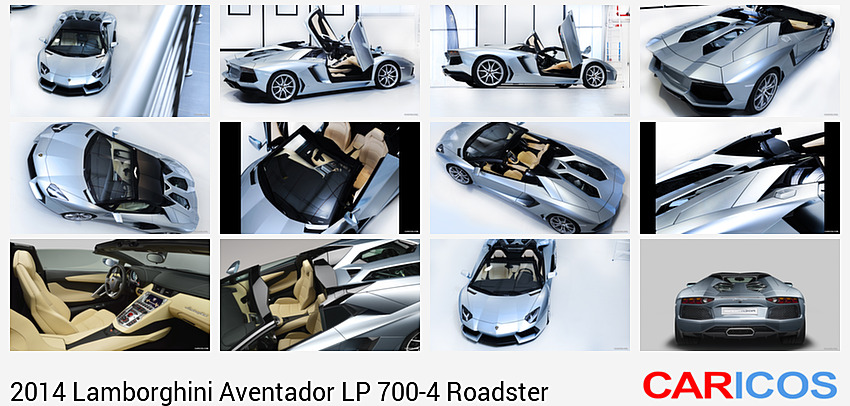 Lamborghini Aventador LP 700-4 Roadster | 2014MY |  Azzurro Thetys | Top