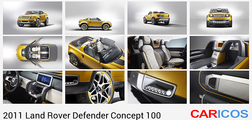 Land Rover Defender Concept 100  | Front