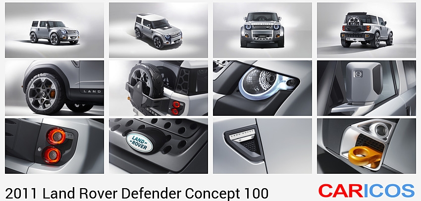 Land Rover Defender Concept 100  | Front