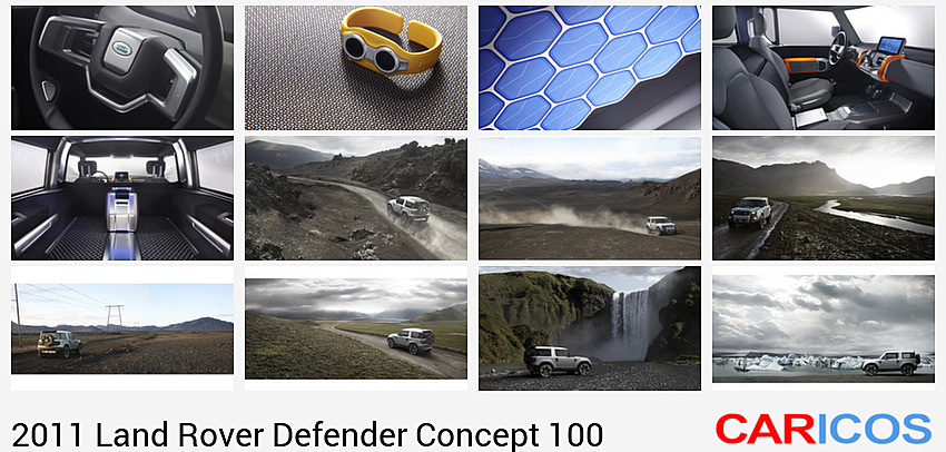 Land Rover Defender Concept 100  | Interior