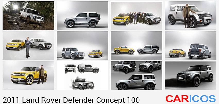 Land Rover Defender Concept 100  | Front