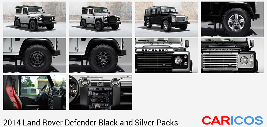 wereld Extreem belangrijk Actief 2014 Land Rover Defender Black and Silver Packs | Caricos