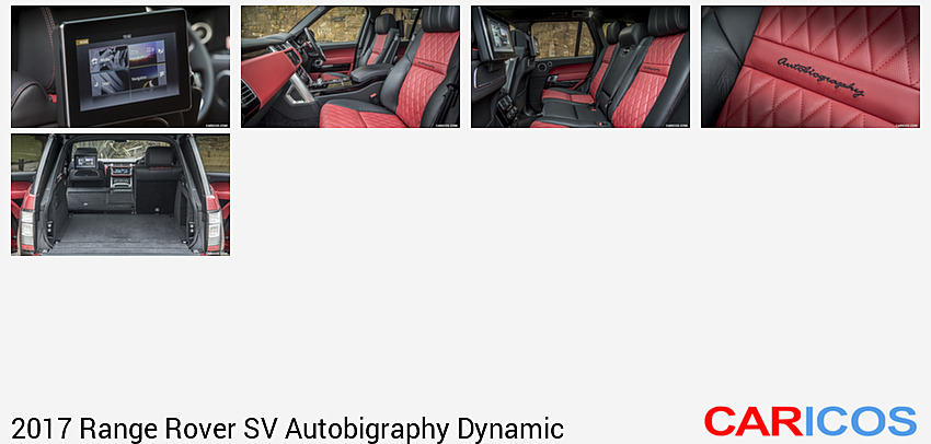 Range Rover SV Autobigraphy Dynamic | 2017MY | (UK-Spec) | Rear Seat Entertainment System